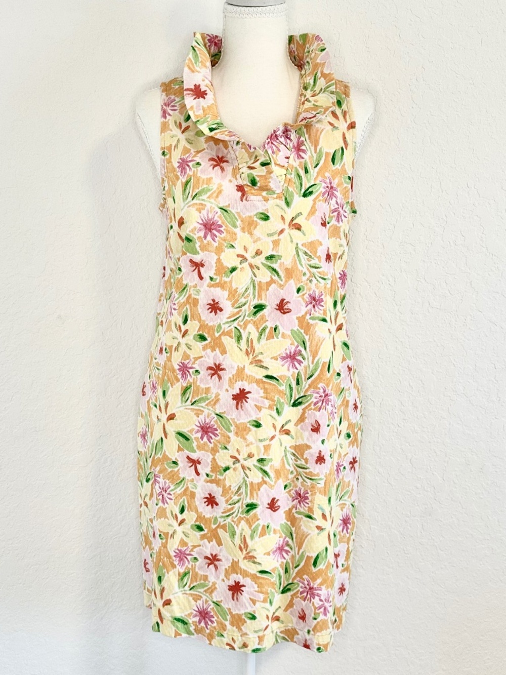 NEW Crown & Ivy Tropical Floral Print Mini Dress, NWT Size S